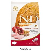 Farmina ND Maxi Adult Dog Food Chicken And Pomegranate Low Grain 12 Kg